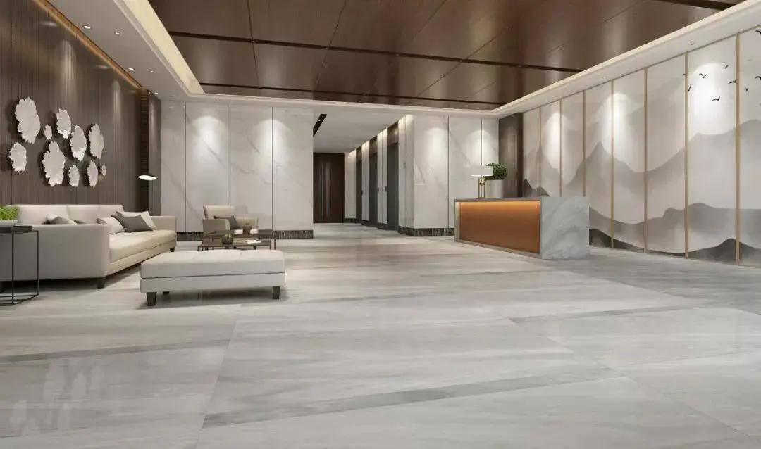 布兰顿大理石瓷砖空间效果