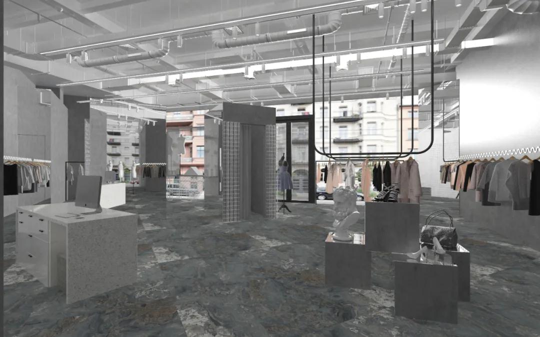 布兰顿大理石瓷砖空间效果 布兰顿大理石瓷砖空间效果